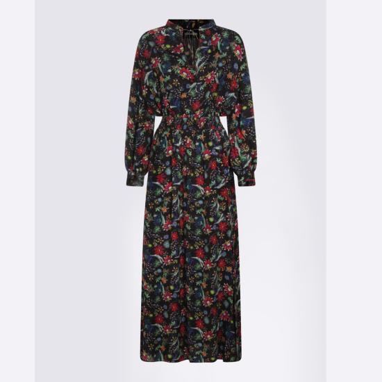 26SS 자딕앤볼테르 롱 원피스 WWDR02619 404 ENCRE - ZADIG & VOLTAIRE