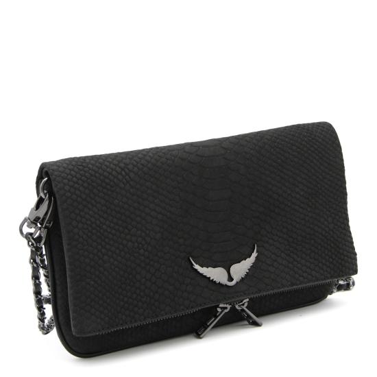 26SS 자딕앤볼테르 크로스백 LWBA02223 001 BLACK SILVER - ZADIG & VOLTAIRE
