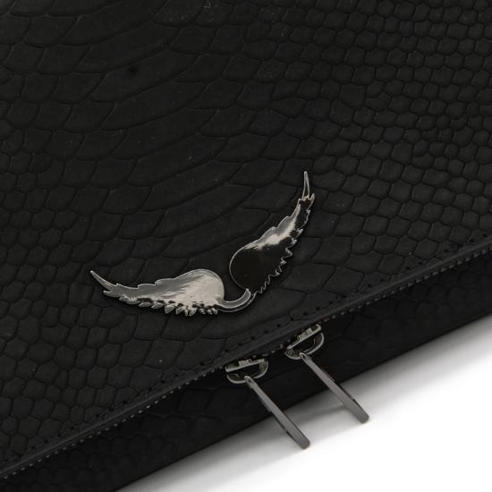 26SS 자딕앤볼테르 크로스백 LWBA02223 001 BLACK SILVER - ZADIG & VOLTAIRE