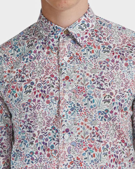 폴 스미스 긴팔 셔츠 M1R 006L N02386 92 MULTICOLOR - PAUL SMITH