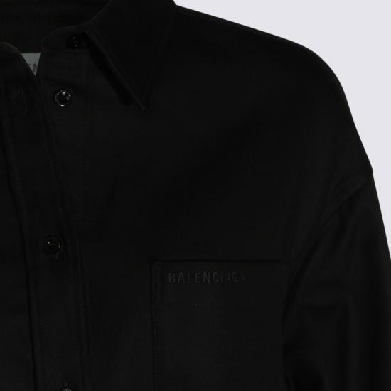 26SS 발렌시아가 셔츠 872318 TUP181000 Black - BALENCIAGA