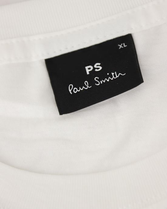  PS 바이 폴스미스 반팔 티셔츠 M2R 011R LP4256 BIANCO - PS BY PAUL SMITH