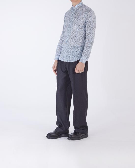  폴 스미스 긴팔 셔츠 M1R 006L N02386 40 AZZURRO - PAUL SMITH