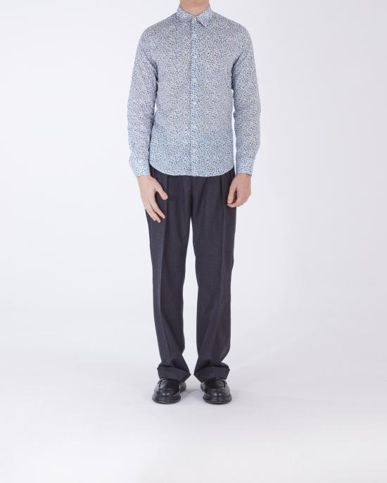  폴 스미스 긴팔 셔츠 M1R 006L N02386 40 AZZURRO - PAUL SMITH