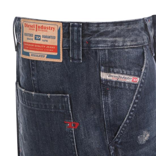 26SS 디젤 d-livery-w-short 데님 반바지 A19270 0ADBZ01 DARK BLUE - DIESEL