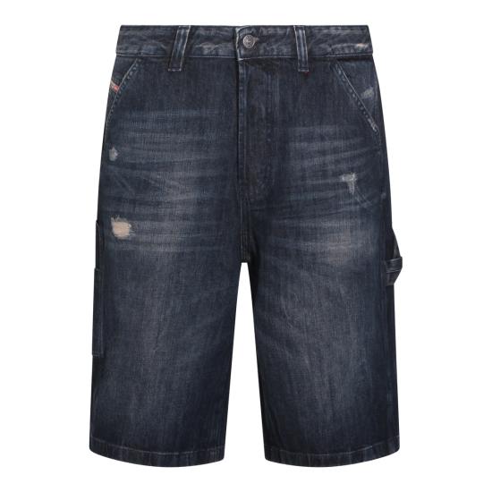 26SS 디젤 d-livery-w-short 데님 반바지 A19270 0ADBZ01 DARK BLUE