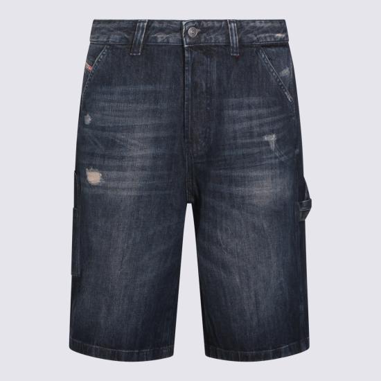 26SS 디젤 d-livery-w-short 데님 반바지 A19270 0ADBZ01 DARK BLUE - DIESEL