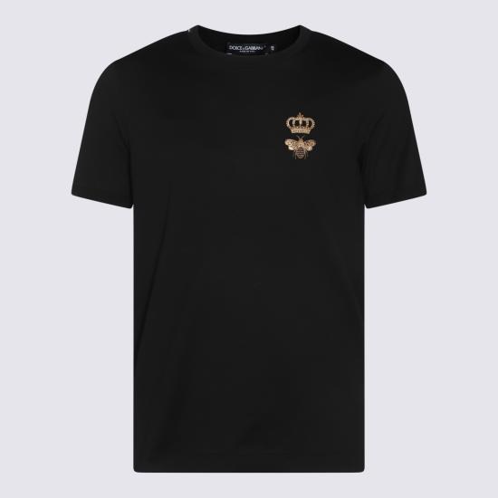 26SS 돌체앤가바나 반팔 티셔츠 G8PV1Z G7WUQN0000 Black