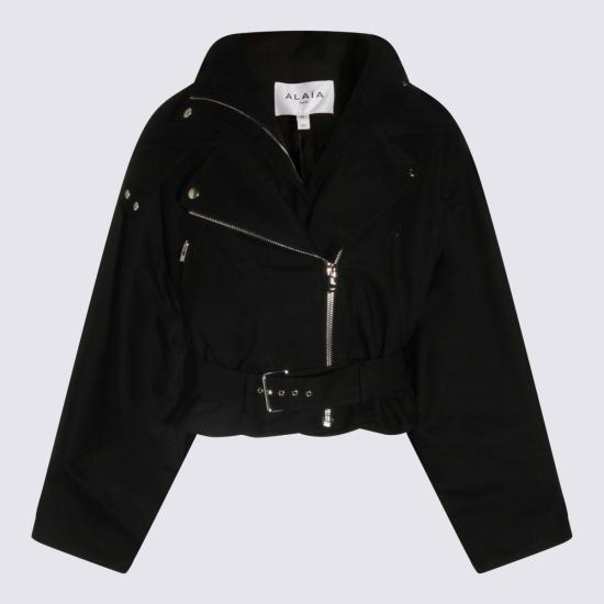 26SS 알라이아 자켓 AA9V1287W129C 999 NOIR - ALAIA