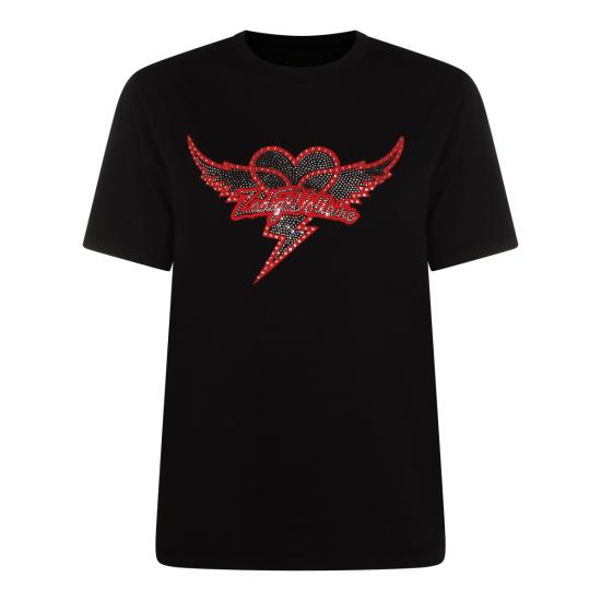 26SS 자딕앤볼테르 반팔 티셔츠 JWTS02856 011 BLACK