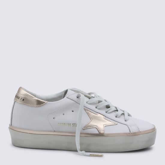 26SS 골든구스 하이스타 스니커즈 GWF00118 F00812810961 WHITE TAUPE - GOLDEN GOOSE