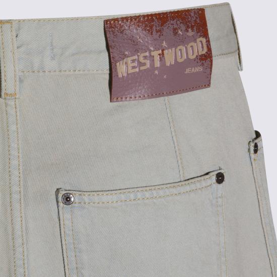 26SS 비비안웨스트우드 데님 팬츠 2802003G W01C1B412 LIGHT BLUE - VIVIENNE WESTWOOD