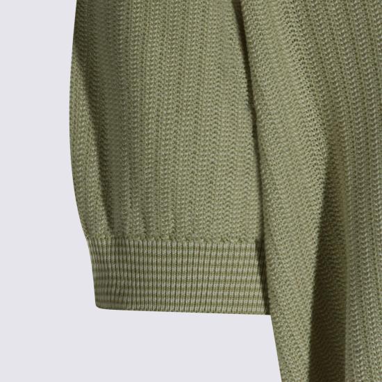 26SS 피아젠차 폴로 티셔츠 M1540022001 021300 Verde - PIACENZA 1733