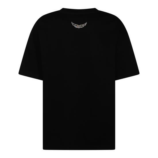 26SS 자딕앤볼테르 반팔 티셔츠 JWTS02883 011 BLACK - ZADIG & VOLTAIRE