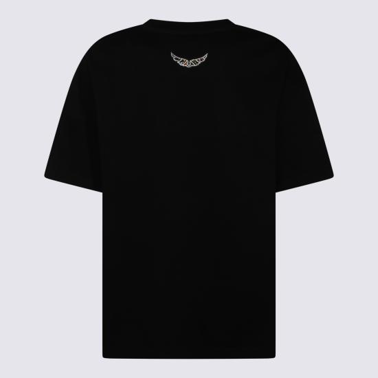 26SS 자딕앤볼테르 반팔 티셔츠 JWTS02883 011 BLACK - ZADIG & VOLTAIRE