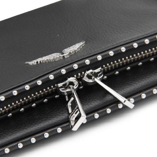 26SS 자딕앤볼테르 숄더백 LWBA03977 011 BLACK SILVER - ZADIG & VOLTAIRE