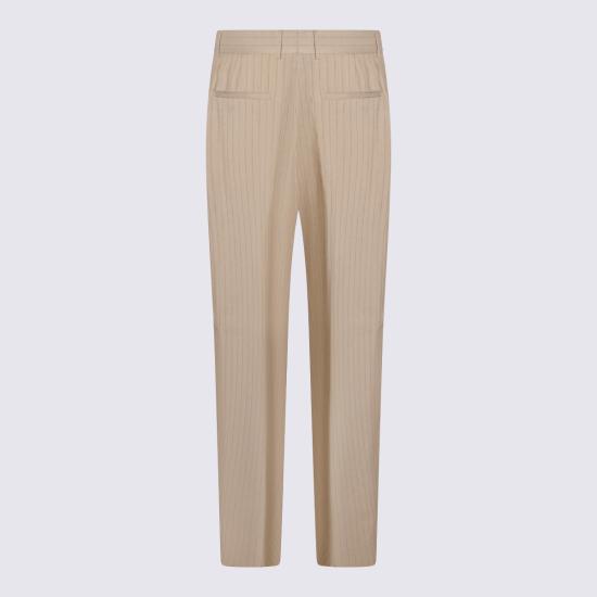 26SS 아미리 스트레이트 팬츠 AMBMPA1043 271 ALABASTER - AMIRI