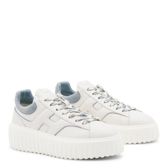 26SS 호간 스니커즈 HXW6450FE93 UXI0RVJ BIANCO AZZURRO - HOGAN