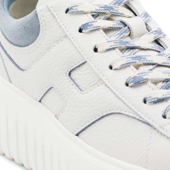26SS 호간 스니커즈 HXW6450FE93 UXI0RVJ BIANCO AZZURRO - HOGAN