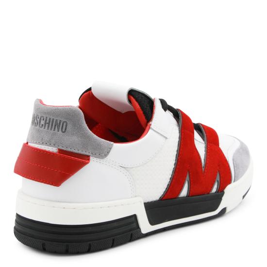 26SS 모스키노 스니커즈 MB15224G0O GH210A WHITE - MOSCHINO