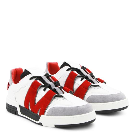 26SS 모스키노 스니커즈 MB15224G0O GH210A WHITE - MOSCHINO