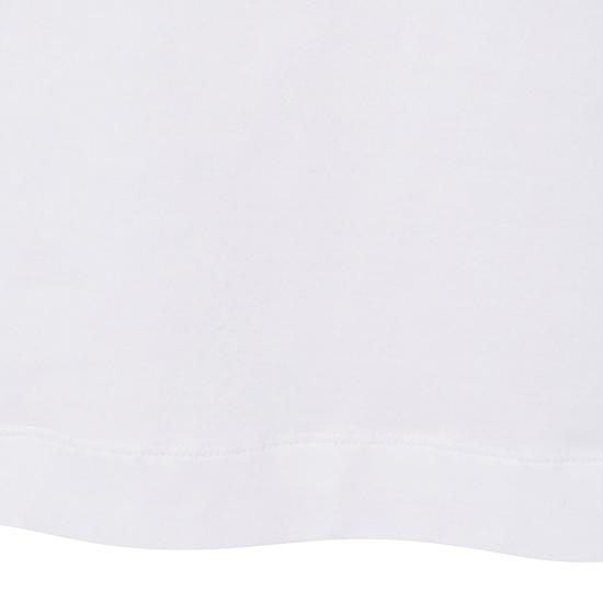 26SS 브루넬로 쿠치넬리 콘트라스트 트림 코튼 티셔츠 M0T18BD200 C159 BIANCO - BRUNELLO CUCINELLI