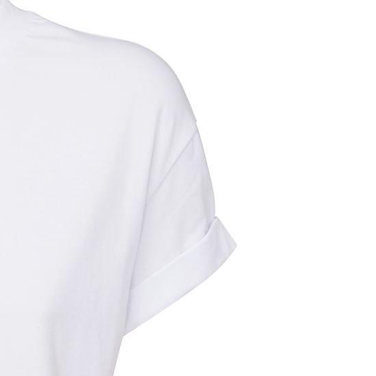 26SS 브루넬로 쿠치넬리 콘트라스트 트림 코튼 티셔츠 M0T18BD200 C159 BIANCO - BRUNELLO CUCINELLI