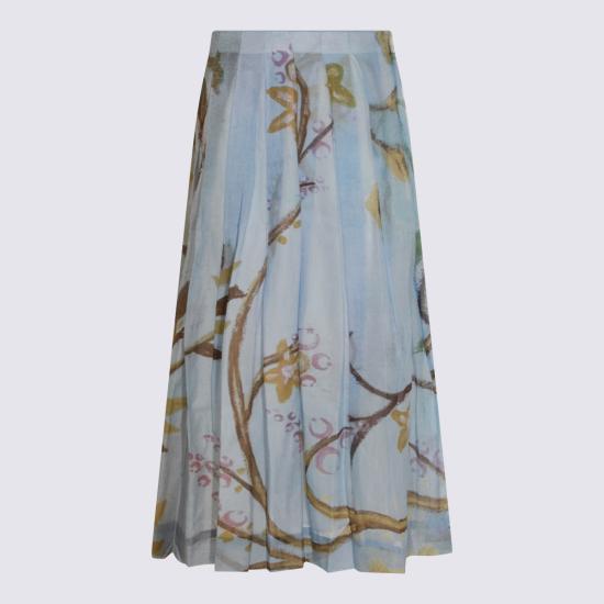 26SS 토킹 월즈 롱 스커트 TW2253 KWS6MATISOLA BLU