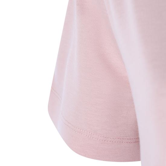 26SS 몽클레어 자수 로고 코튼 티셔츠 L10938C00029 89AUO51E PINK - MONCLER