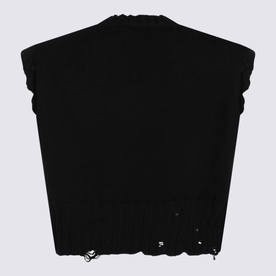 26SS 마르니 민소매 티셔츠 CVMD0088A0 UFC65200N99 BLACK - MARNI