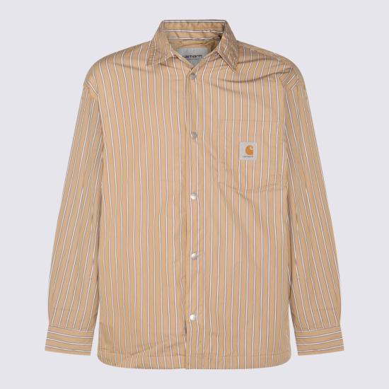 25FW 칼하트 WIP 자켓 I035156 30NXX GRIMSBY STRIPE