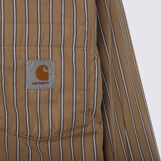 25FW 칼하트 WIP 자켓 I035156 30NXX GRIMSBY STRIPE - CARHARTT WIP