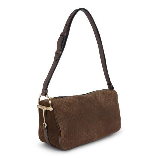 26SS 구찌 하프 홀스빗 미디엄 숄더백 860787 AAEE72118 PEPPER BROWN - GUCCI