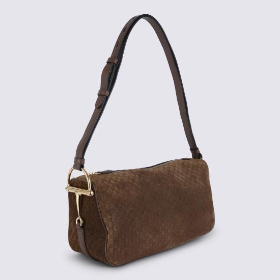 26SS 구찌 하프 홀스빗 미디엄 숄더백 860787 AAEE72118 PEPPER BROWN - GUCCI