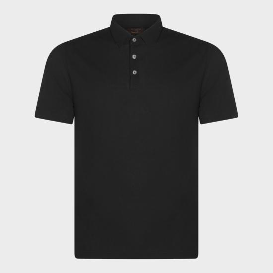 26SS 자노네 폴로 티셔츠 815159 ZG380Z0015 Black