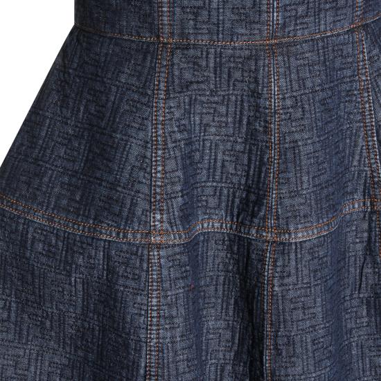 26SS 펜디 데님 원피스 FLD568 AW82F1UKI BLUEBERRY - FENDI