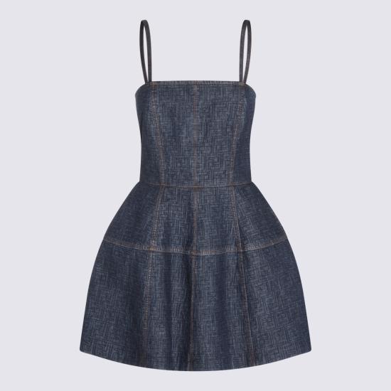 26SS 펜디 데님 원피스 FLD568 AW82F1UKI BLUEBERRY - FENDI