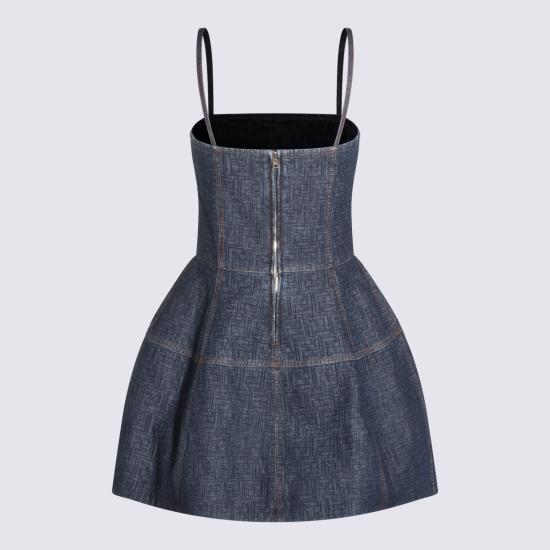 26SS 펜디 데님 원피스 FLD568 AW82F1UKI BLUEBERRY - FENDI