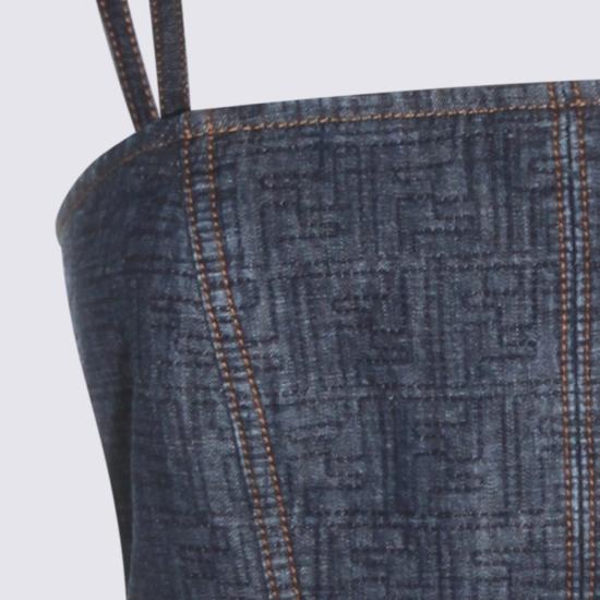 26SS 펜디 데님 원피스 FLD568 AW82F1UKI BLUEBERRY - FENDI