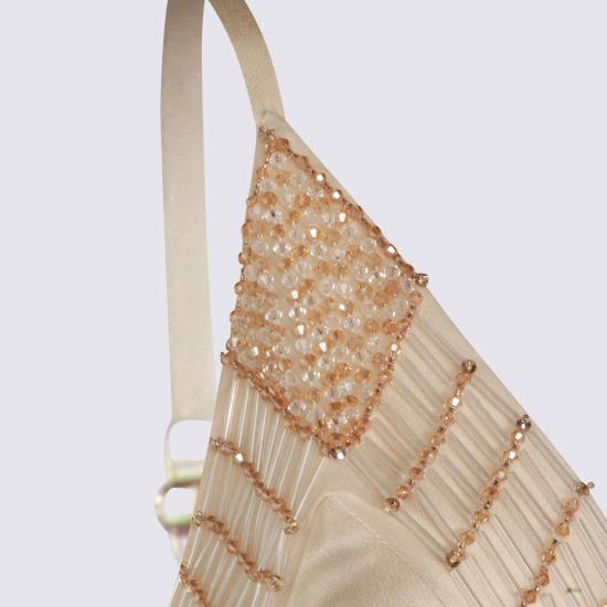 26SS 엘리자베타프랜치 롱 원피스 ABR4862E2 193 burro - ELISABETTA FRANCHI