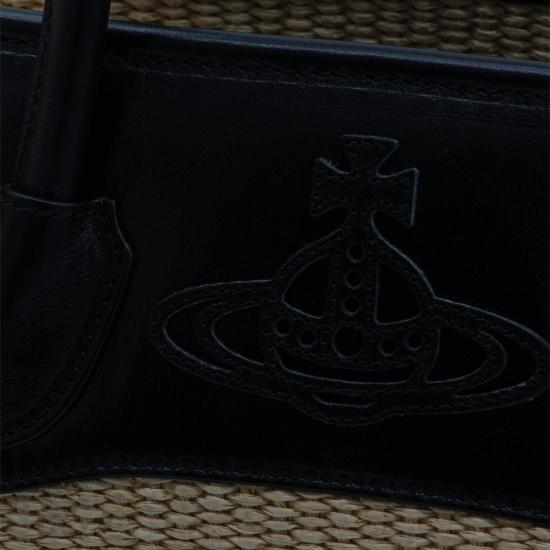 26SS 비비안웨스트우드 토트백 4D01000LU W01D0B402 NATURAL - VIVIENNE WESTWOOD