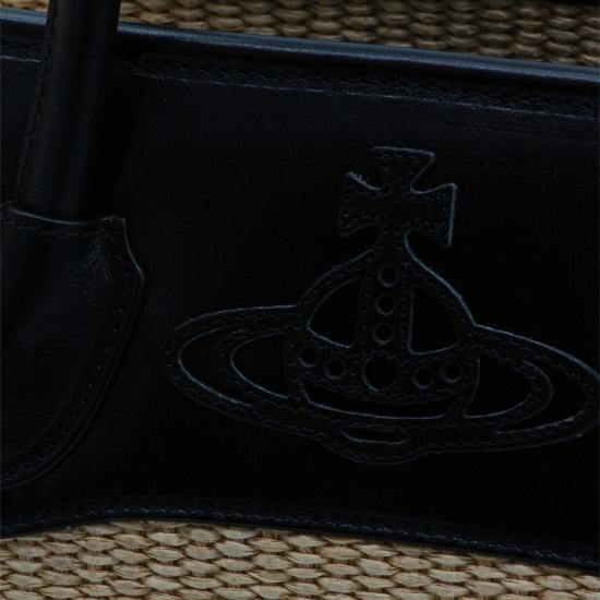 26SS 비비안웨스트우드 토트백 4D01000LU W01D0B402 NATURAL - VIVIENNE WESTWOOD