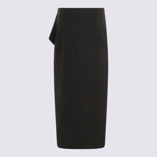 26SS 케이트 미디 스커트 4117527 200 BLACK - KHAITE