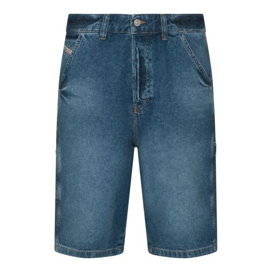 26SS 디젤 d-livery-w-short 데님 반바지 A19270 0ADBW01 LIGHT BLUE