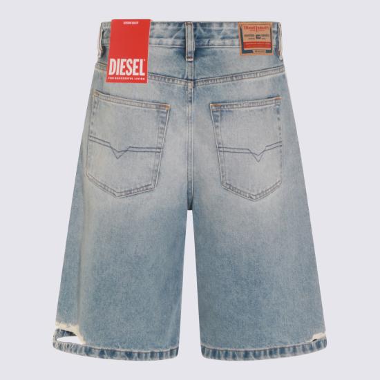 26SS 디젤 DE 시레 쇼츠 A14051 007DM01 LIGHT BLUE - DIESEL
