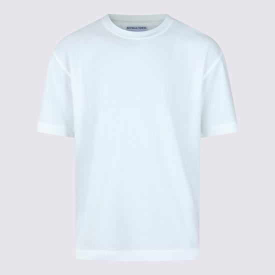 26SS 보테가베네타 반팔 티셔츠 864789 V6F209071 CHALK - BOTTEGA VENETA