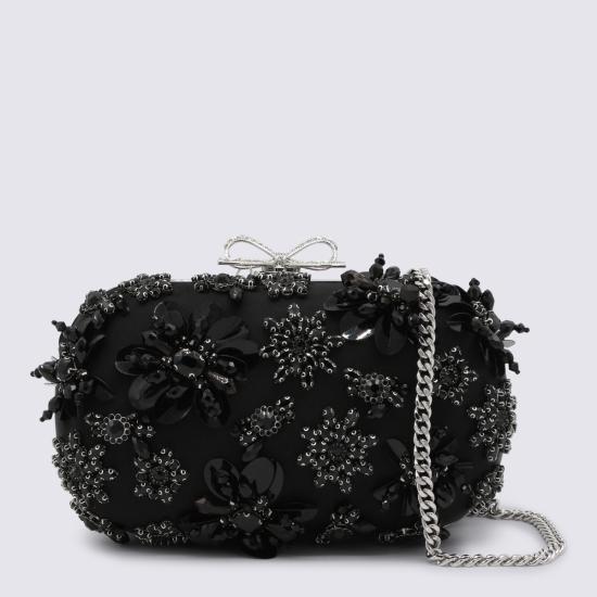 26SS 셀프 포트레이트 클러치/파우치 RS26304B BLACK - SELF PORTRAIT