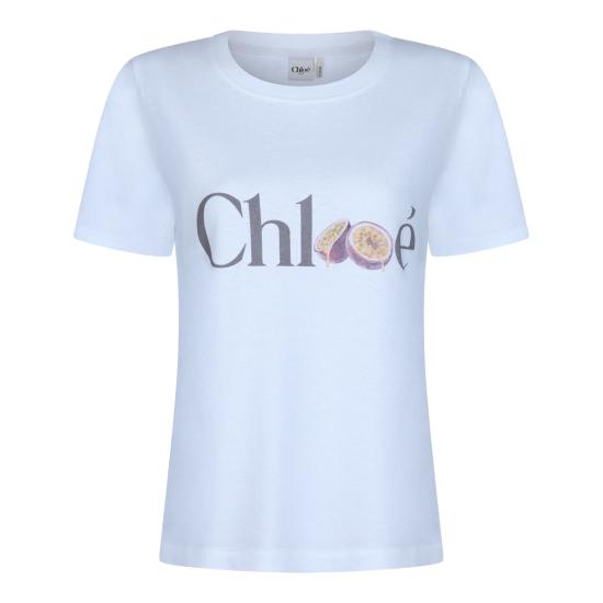 26SS 끌로에 반팔 티셔츠 CH26SJH08197 101 WHITE
