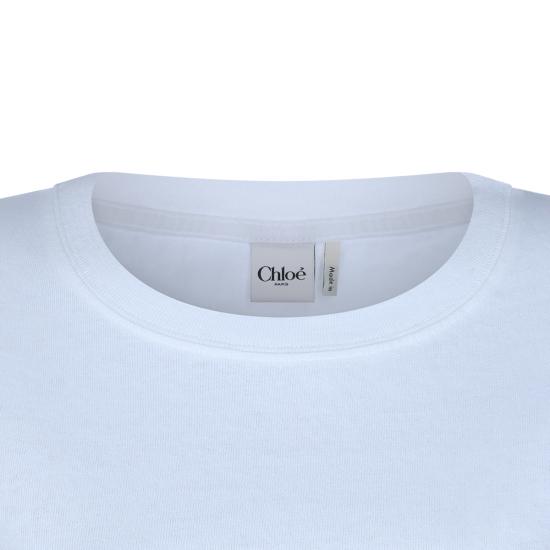 26SS 끌로에 반팔 티셔츠 CH26SJH08197 101 WHITE - CHLOE