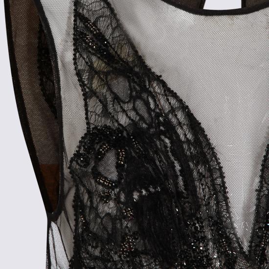 26SS 엘리자베타프랜치 롱 원피스 ABR4262E2 110 NERO - ELISABETTA FRANCHI